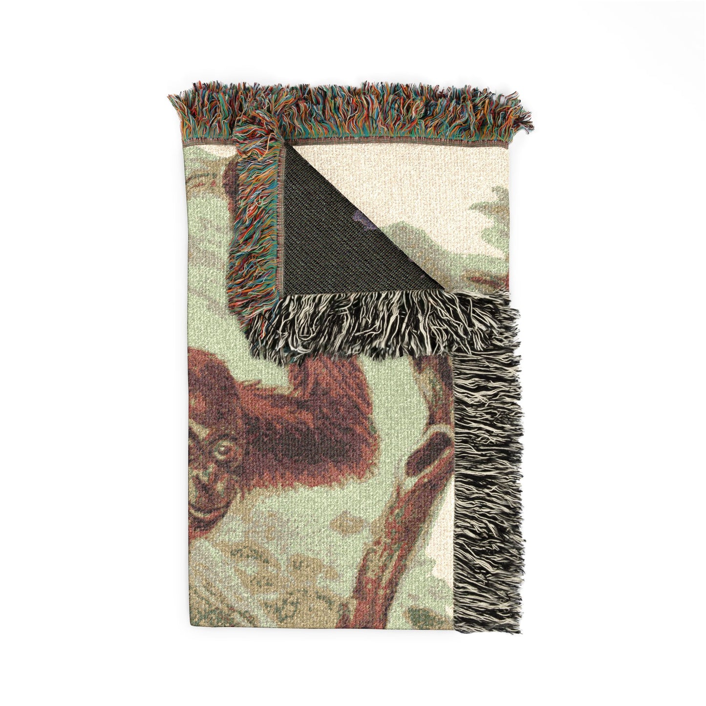 Sloth Woven Blanket – Cozy Tropical Animal Throw
