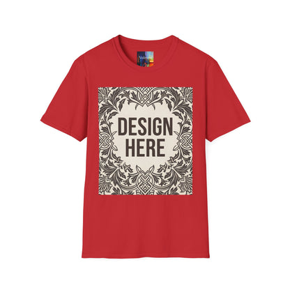 Custom Unisex T-Shirt – Upload Your Design, Choose Your Color