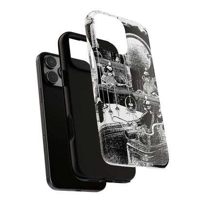 Phone Case — Vintage Steampunk Laboratory Illustration Tough Cases