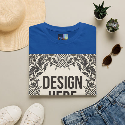 Custom Unisex T-Shirt – Upload Your Design, Choose Your Color