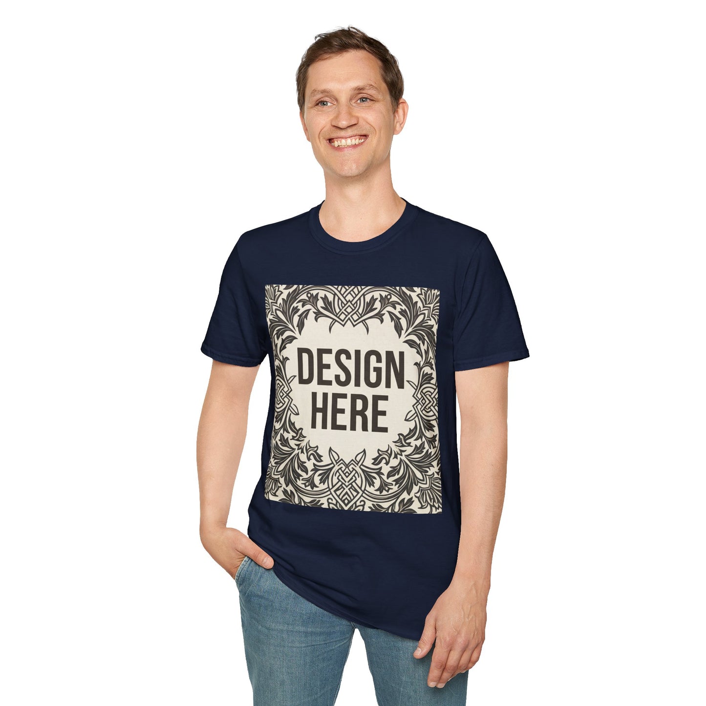Custom Unisex T-Shirt – Upload Your Design, Choose Your Color