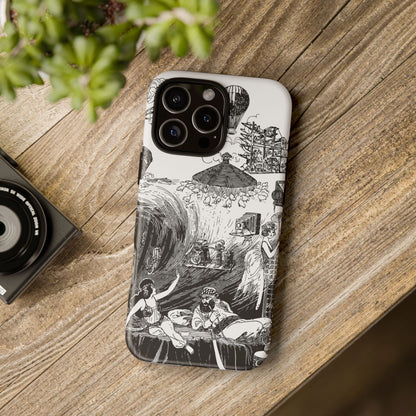 Illustrated Vintage Adventure Phone Case