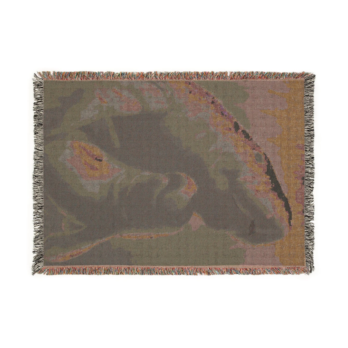 Manatee Ocean Woven Blanket – Marine Life Throw