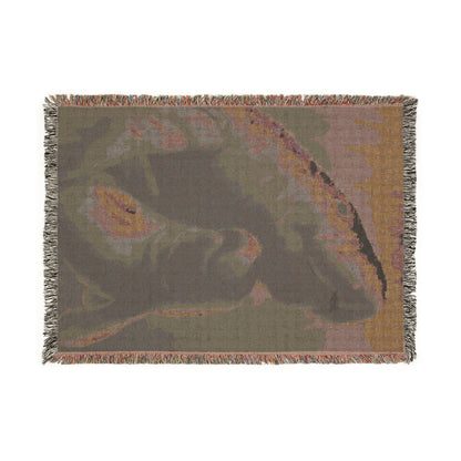 Manatee Ocean Woven Blanket – Marine Life Throw
