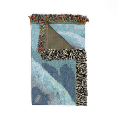 Manatee Ocean Woven Blanket – Marine Life Throw