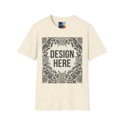 Custom Unisex T-Shirt – Upload Your Design, Choose Your Color