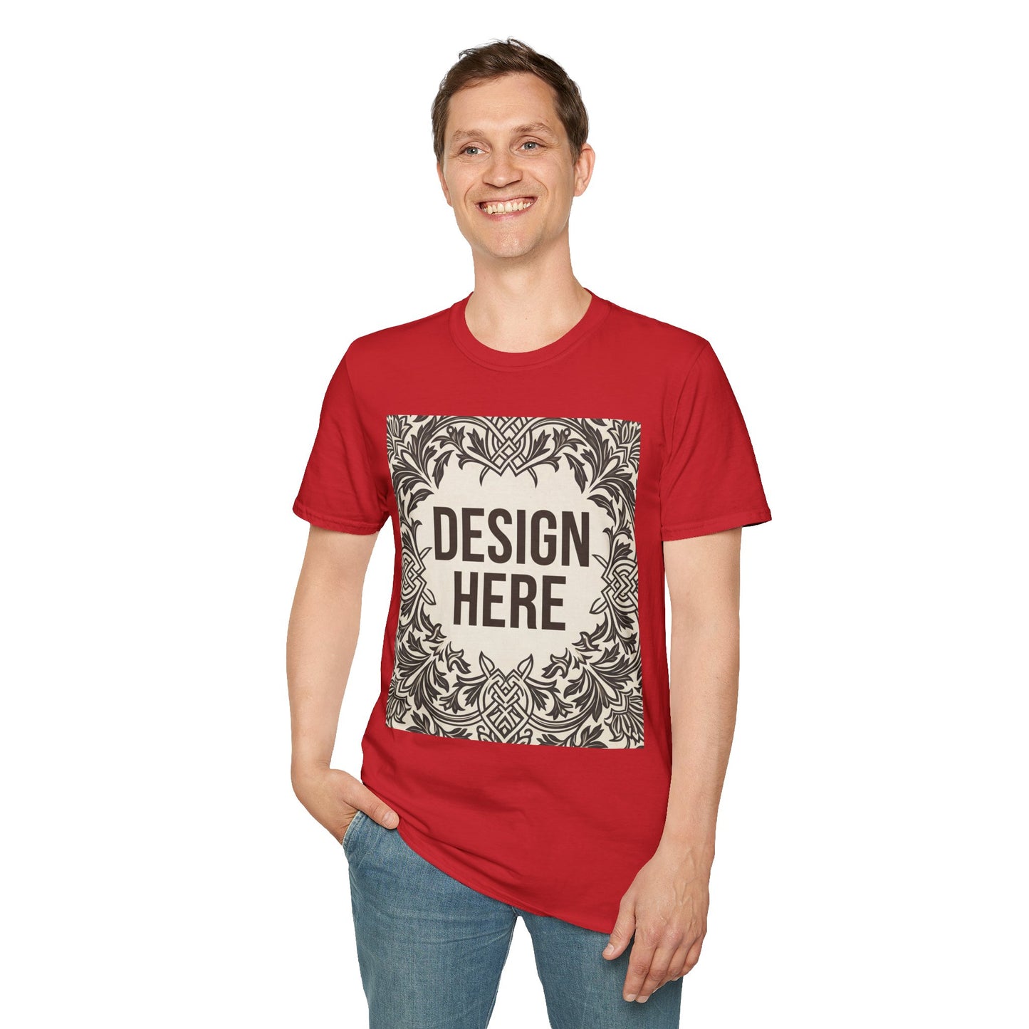 Custom Unisex T-Shirt – Upload Your Design, Choose Your Color
