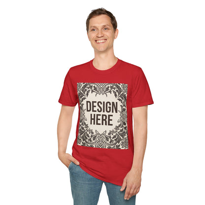 Custom Unisex T-Shirt – Upload Your Design, Choose Your Color