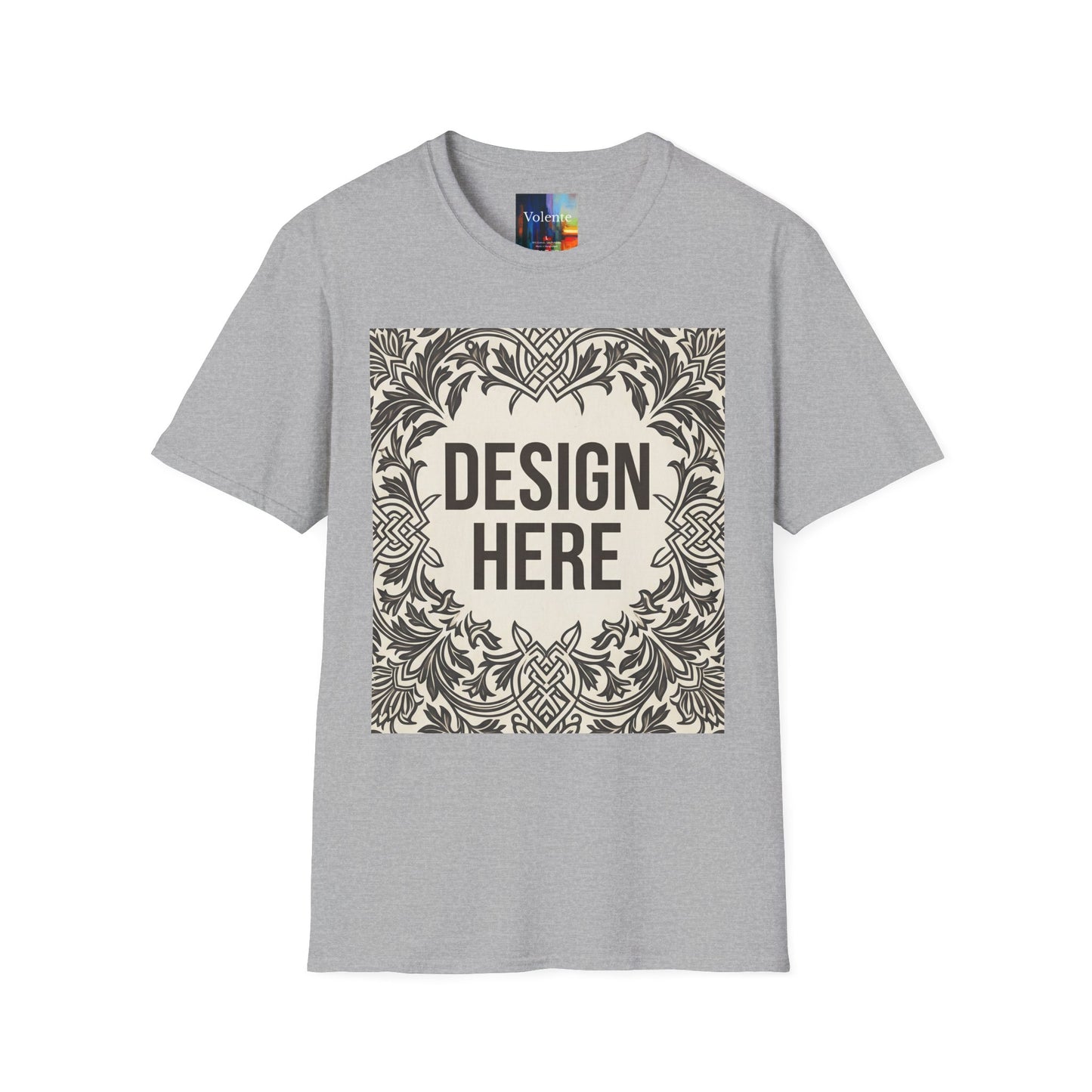 Custom Unisex T-Shirt – Upload Your Design, Choose Your Color