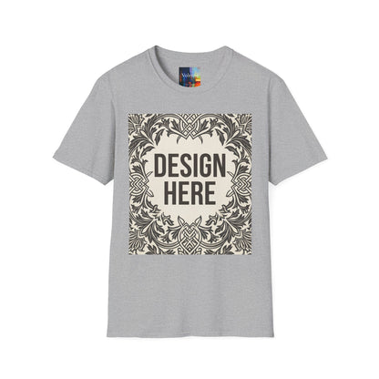 Custom Unisex T-Shirt – Upload Your Design, Choose Your Color