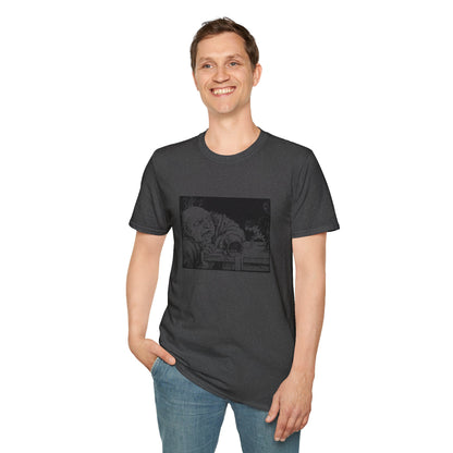 Creepy Vintage Ghoul Illustration T-Shirt – Horror Art Tee