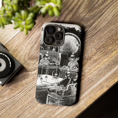 Phone Case — Vintage Steampunk Laboratory Illustration Tough Cases