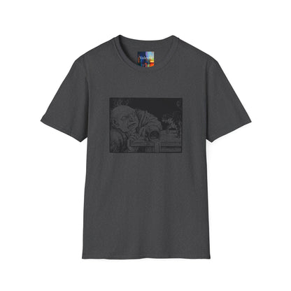 Creepy Vintage Ghoul Illustration T-Shirt – Horror Art Tee