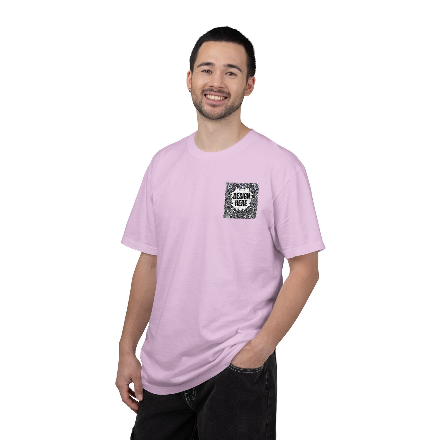 Custom Embroidered T-Shirt – Upload Your Design (3 Colors Max)