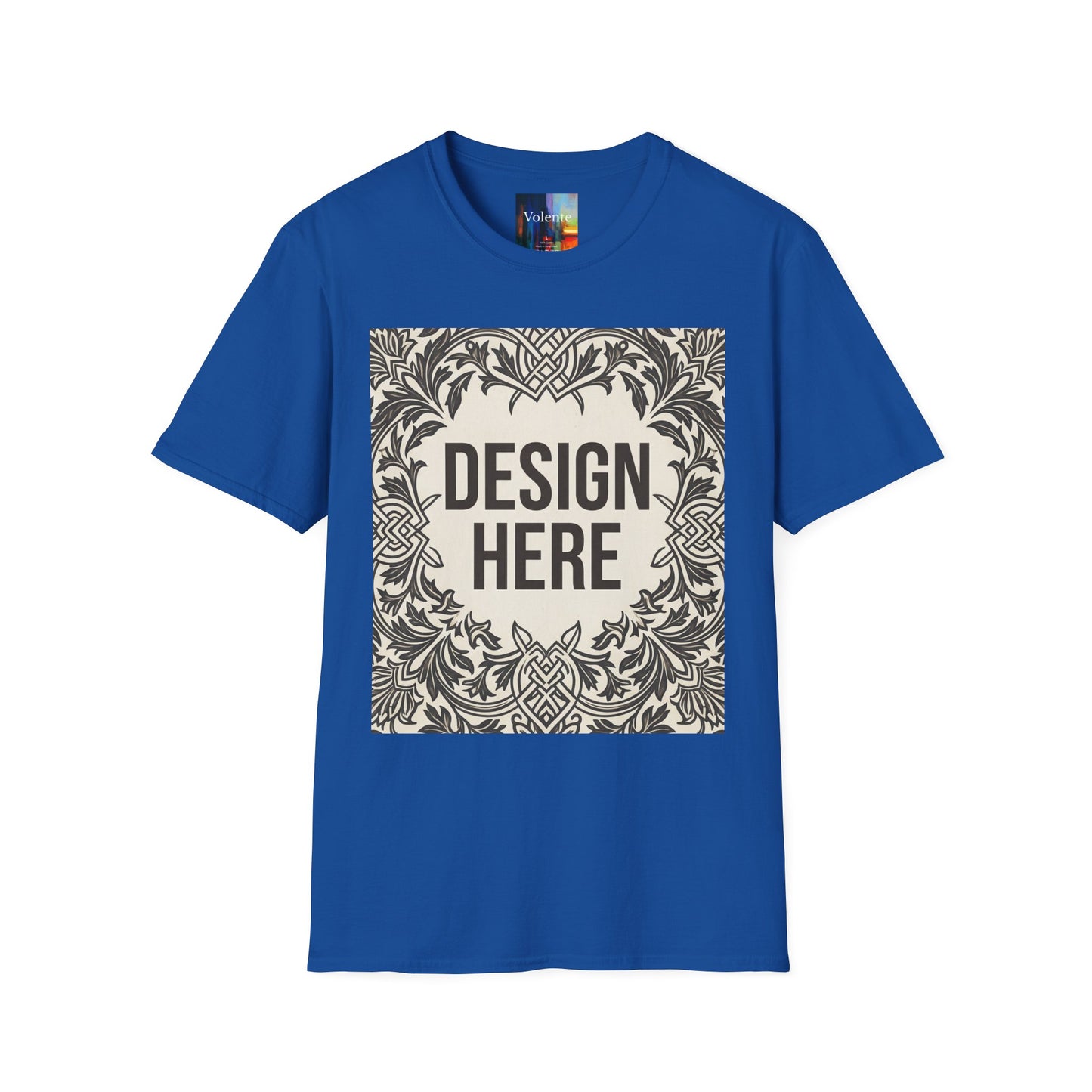 Custom Unisex T-Shirt – Upload Your Design, Choose Your Color