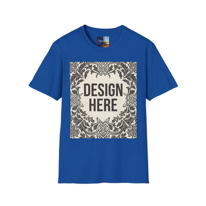 Custom Unisex T-Shirt – Upload Your Design, Choose Your Color