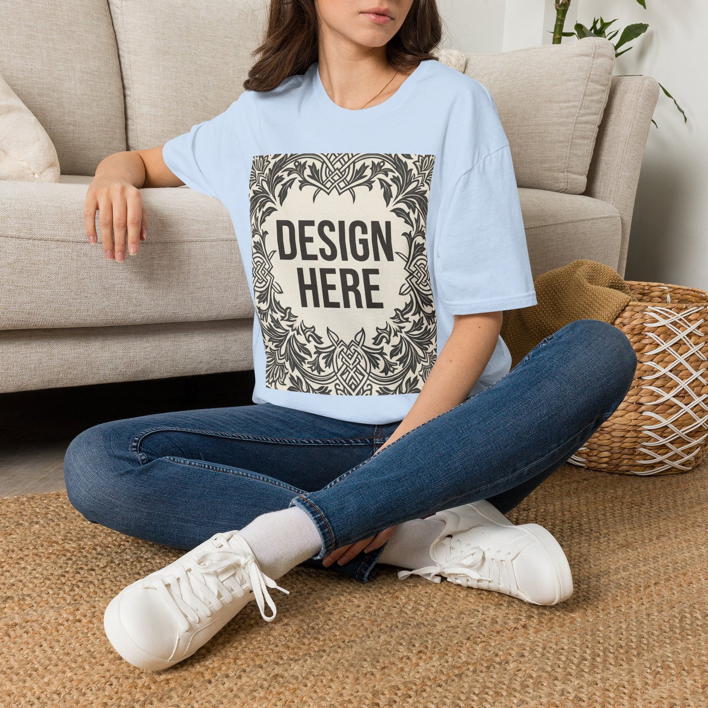 Custom Unisex T-Shirt – Upload Your Design, Choose Your Color
