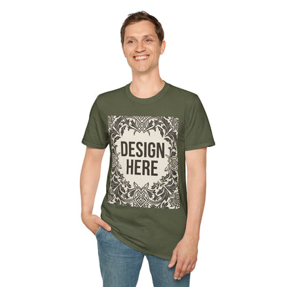 Custom Unisex T-Shirt – Upload Your Design, Choose Your Color