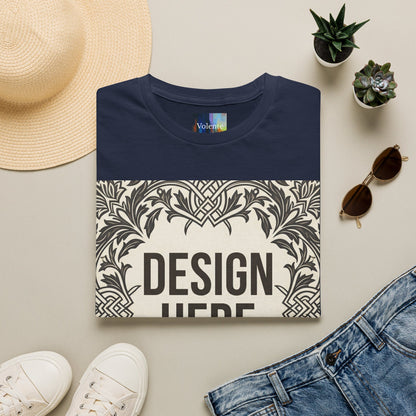 Custom Unisex T-Shirt – Upload Your Design, Choose Your Color