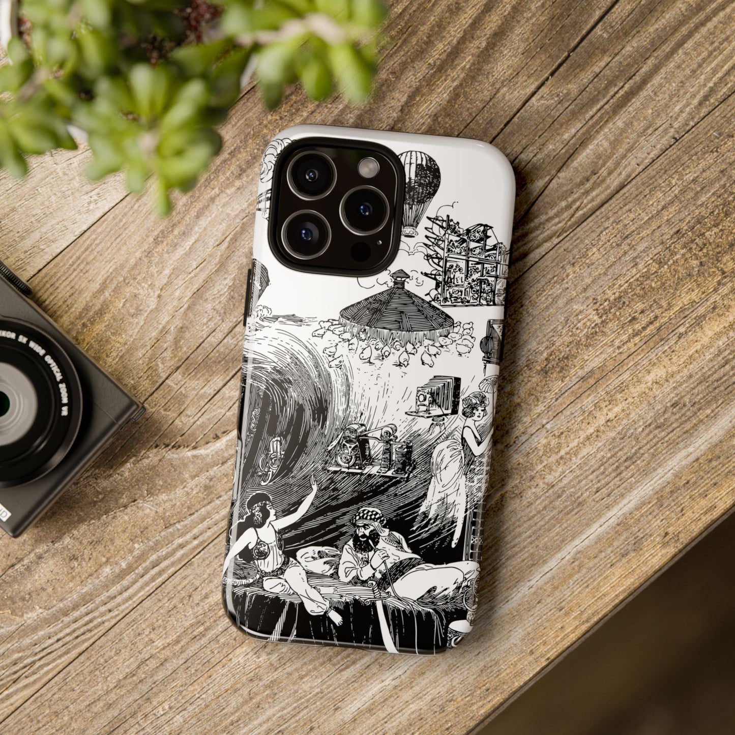 Illustrated Vintage Adventure Phone Case
