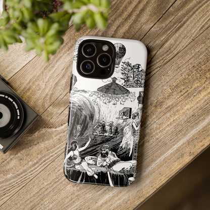 Illustrated Vintage Adventure Phone Case