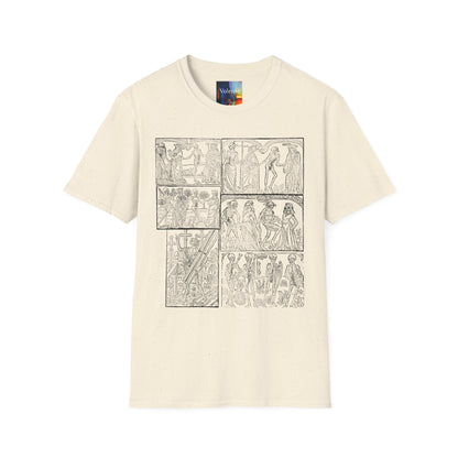 Ancient Greek Comic Panel T-Shirt — Classical Myth Sketch Art