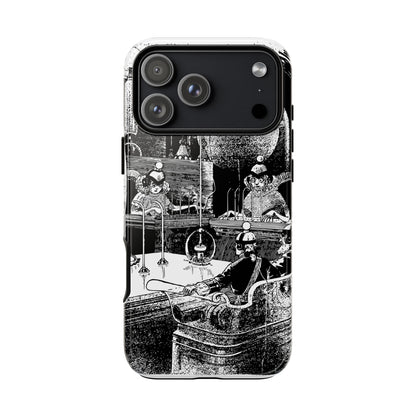 Phone Case — Vintage Steampunk Laboratory Illustration Tough Cases