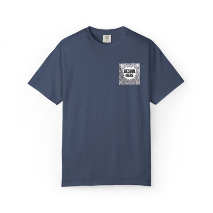 Custom Embroidered T-Shirt – Upload Your Design (3 Colors Max)