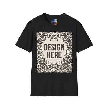 Custom Unisex T-Shirt – Upload Your Design, Choose Your Color