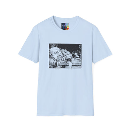 Creepy Vintage Ghoul Illustration T-Shirt – Horror Art Tee