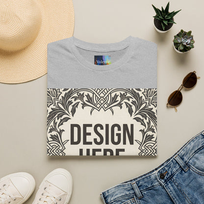 Custom Unisex T-Shirt – Upload Your Design, Choose Your Color