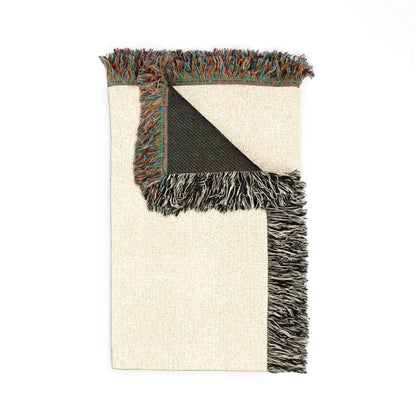 Jumping Tiger Woven Blanket
