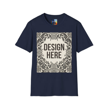 Custom Unisex T-Shirt – Upload Your Design, Choose Your Color