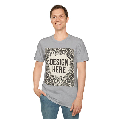 Custom Unisex T-Shirt – Upload Your Design, Choose Your Color