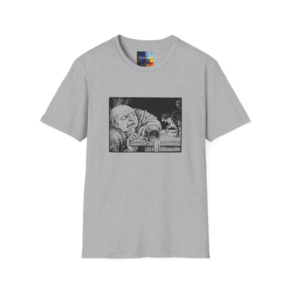Creepy Vintage Ghoul Illustration T-Shirt – Horror Art Tee