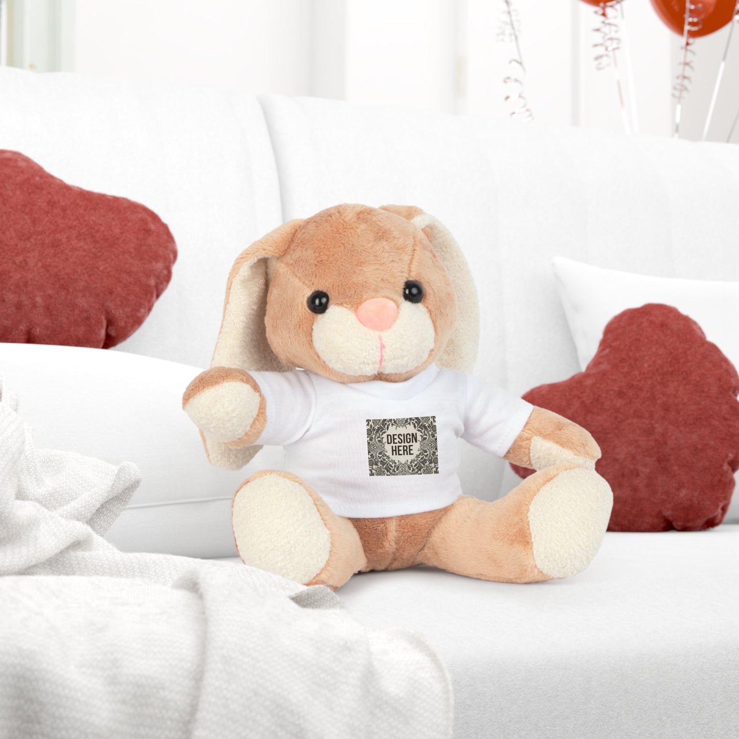 Customizable Photo Teddy Bear with Custom T‑Shirt