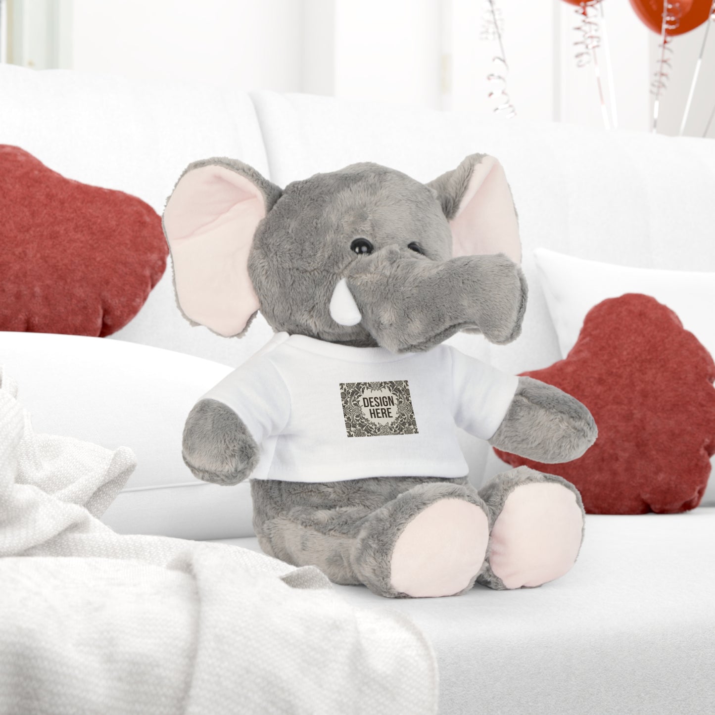 Customizable Photo Teddy Bear with Custom T‑Shirt