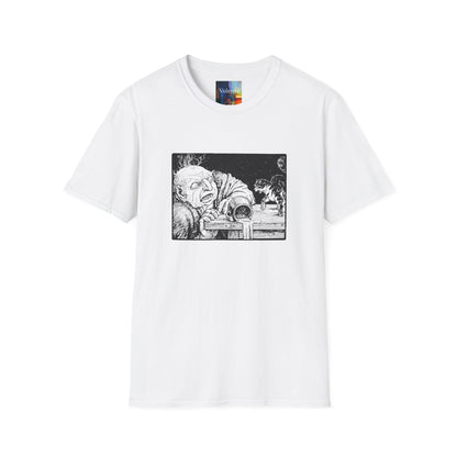 Creepy Vintage Ghoul Illustration T-Shirt – Horror Art Tee