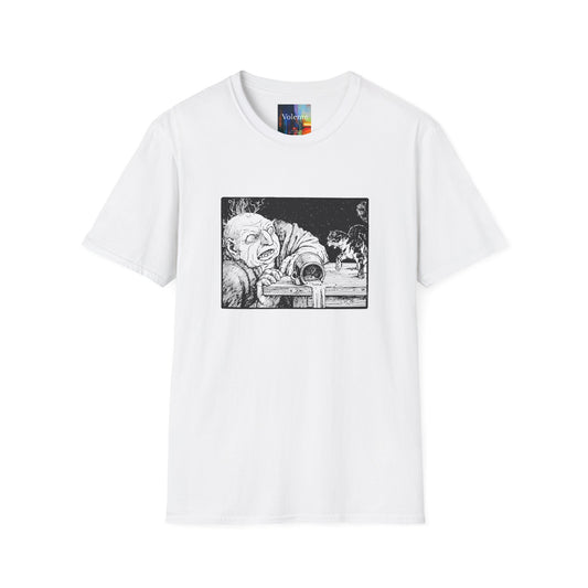Creepy Vintage Ghoul Illustration T-Shirt – Horror Art Tee