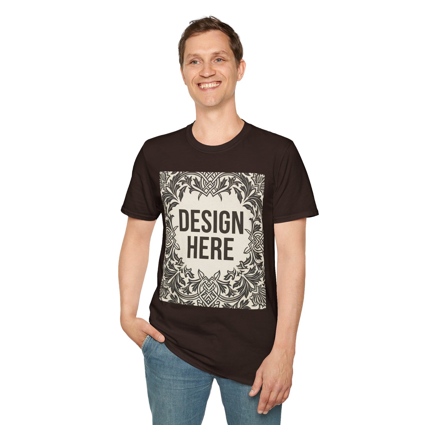 Custom Unisex T-Shirt – Upload Your Design, Choose Your Color
