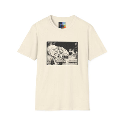 Creepy Vintage Ghoul Illustration T-Shirt – Horror Art Tee
