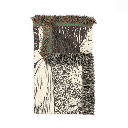 Vintage Romance Woven Blanket