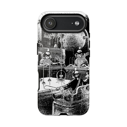 Phone Case — Vintage Steampunk Laboratory Illustration Tough Cases