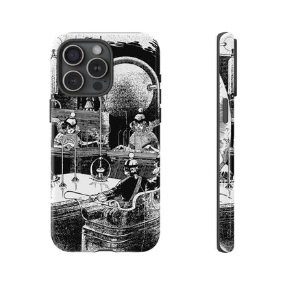 Phone Case — Vintage Steampunk Laboratory Illustration Tough Cases