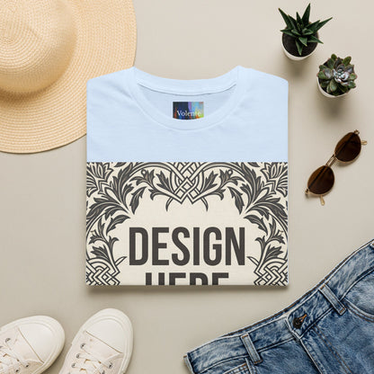 Custom Unisex T-Shirt – Upload Your Design, Choose Your Color