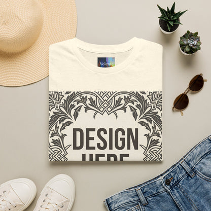 Custom Unisex T-Shirt – Upload Your Design, Choose Your Color
