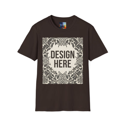 Custom Unisex T-Shirt – Upload Your Design, Choose Your Color