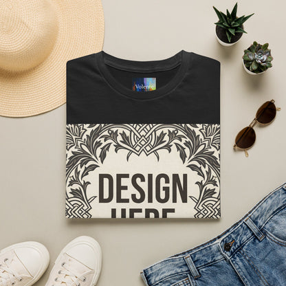 Custom Unisex T-Shirt – Upload Your Design, Choose Your Color