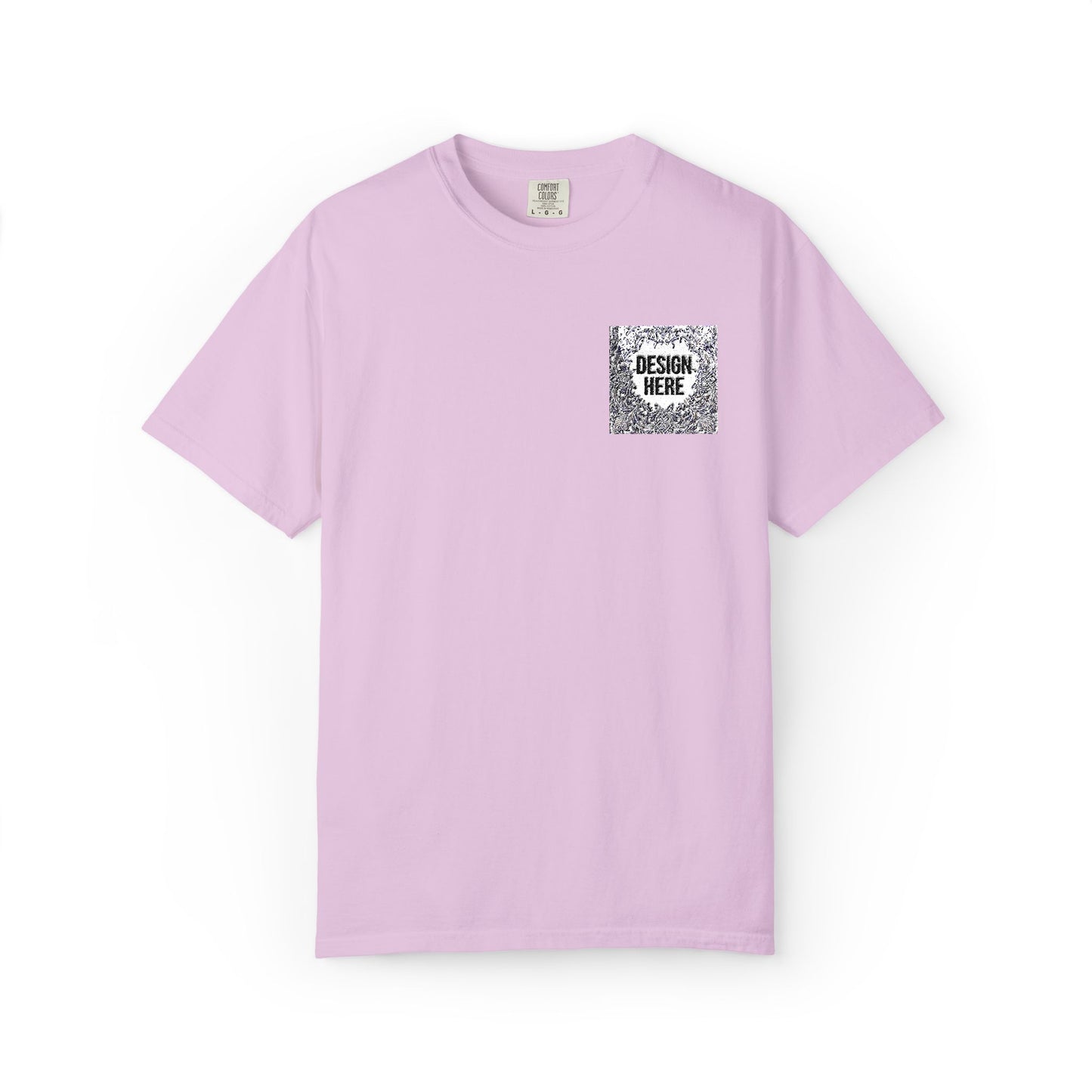 Custom Embroidered T-Shirt – Upload Your Design (3 Colors Max)