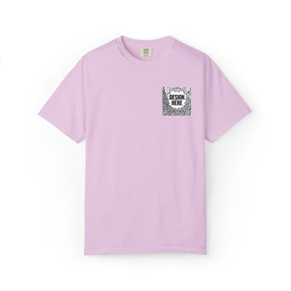 Custom Embroidered T-Shirt – Upload Your Design (3 Colors Max)